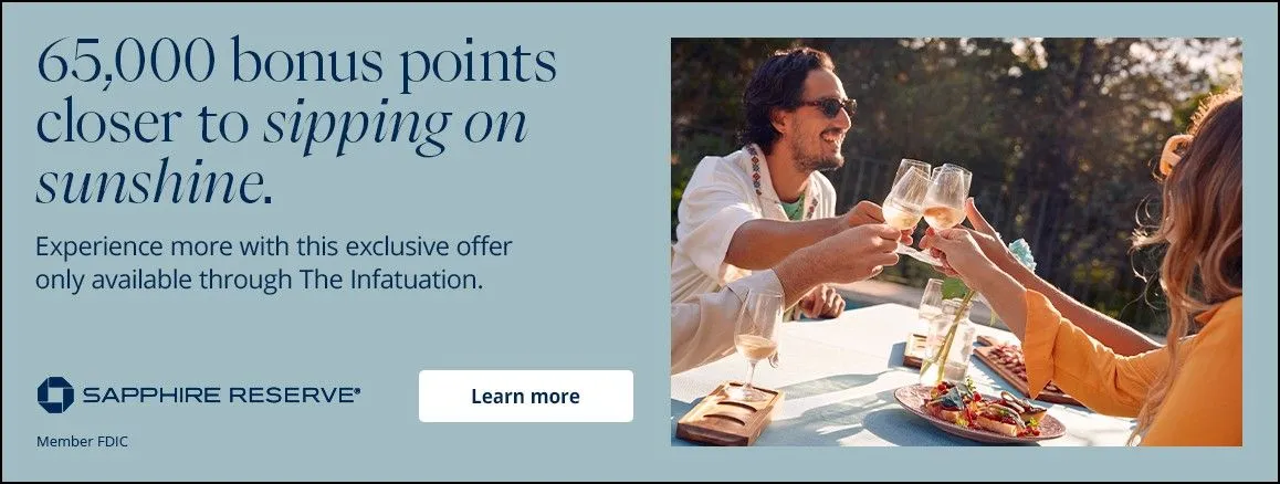 Chase Sapphire Card Ad